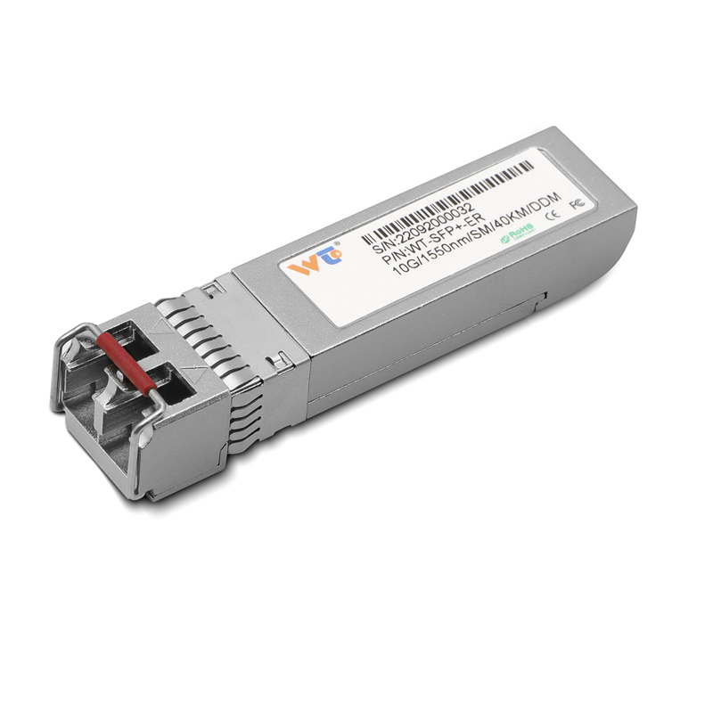 WT SFP Transceiver Module,WT-SFP+-ER,10GBase-ER SFP+ Transceiver, 10G 1550nm SMF, up to 40 km,Commercial grade