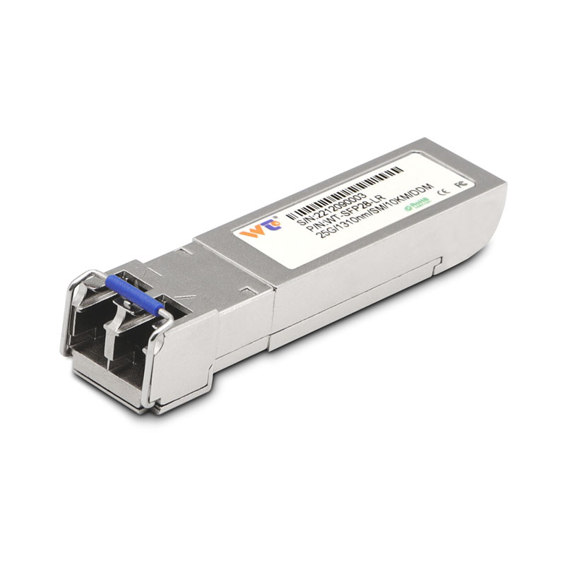 WT SFP Transceiver Module,WT-SFP28-LR,25Gb/s SFP28 LR Transceiver, 1310nm, up to 10 km,Commercial grade