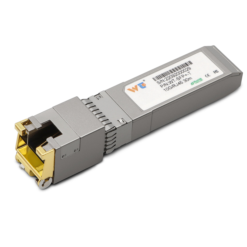 WT SFP Transceiver Module,WT-SFP+-T,10GBase-T SFP+ Transceiver, 10G Copper, RJ-45,Commercial grade