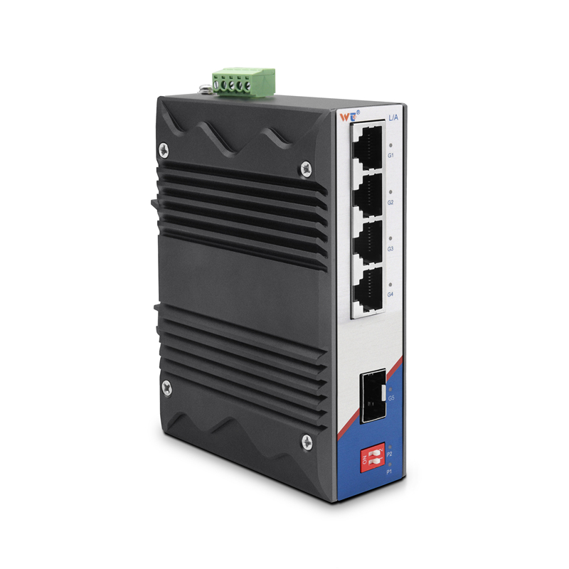 RS235-1GF4GT，WT Smart Dial Switch，4x10/100/1000BASE-T RJ45，1*1G SFP ，Smart Dial Switch