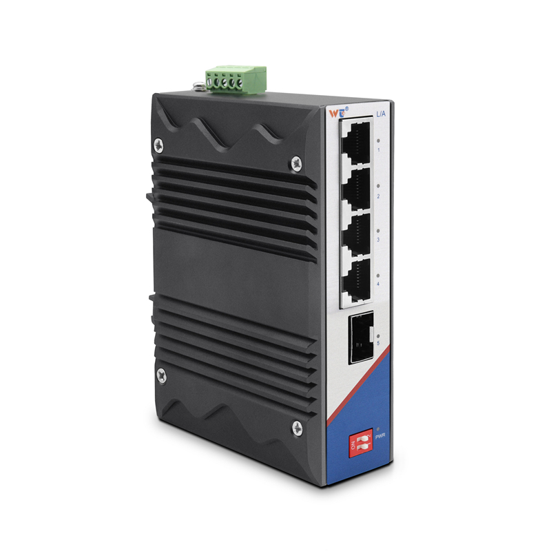 RS235-1F4T（SFP)，WT Smart Dial Switch，4x10/100BASE-T RJ45，1*100BASE-X SFP ，Smart Dial Switch