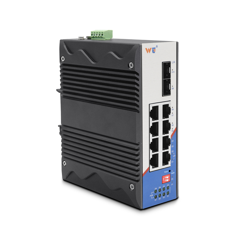 RS6310-2GF8GT-8POE ，WT Layer 2 Managed POE Switch，8x10/100/1000BASE-T RJ45，2*1G SFP ，Layer 2 Managed POE Switch